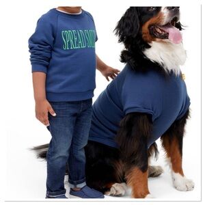 Toddler Spread Smiles Kids Navy Crewneck Sweatshirt - the cuddle collab